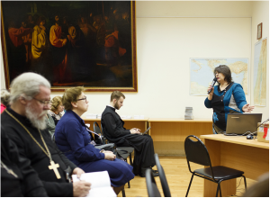 Creating an accessible environment in churches was discussed in St. Petersburg