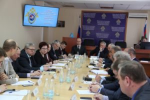 meeting of the Public Council under the Volga Region Investigation Department for Transport of the Investigative Committee of the Russian Federation