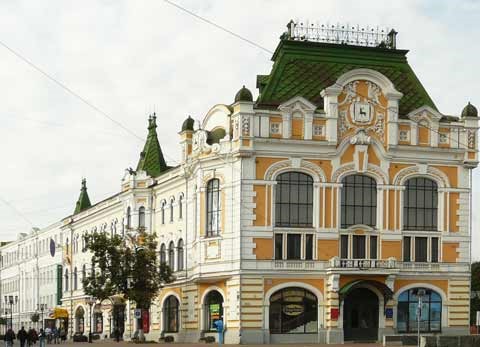 Eine touristische Route, verfügbar für MGN Bolshaya Pokrovskaya St.